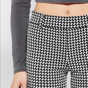 Cooperative Houndstooth Pin-Up Pant